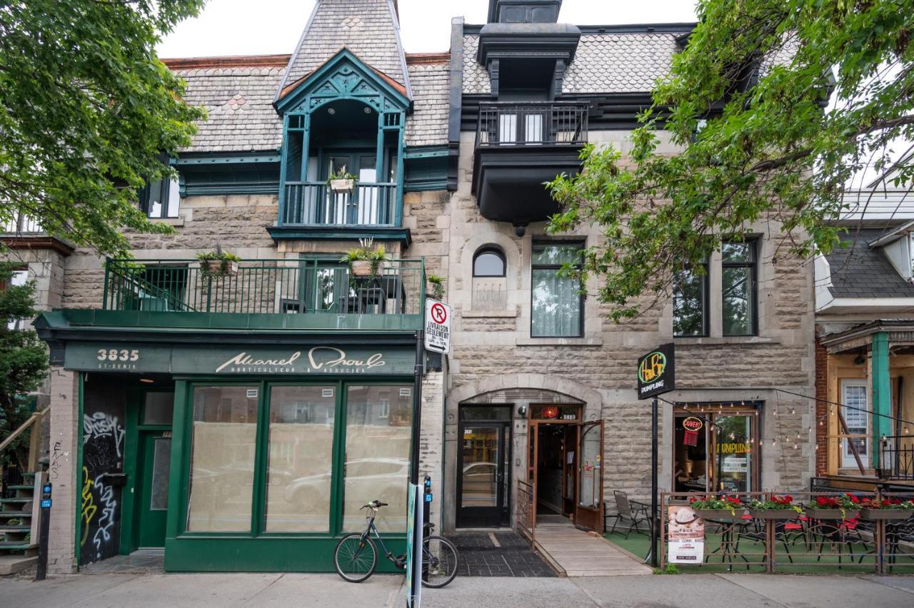 Montreal Styled 2 Bedroom Apartment On St-Denis Street المظهر الخارجي الصورة