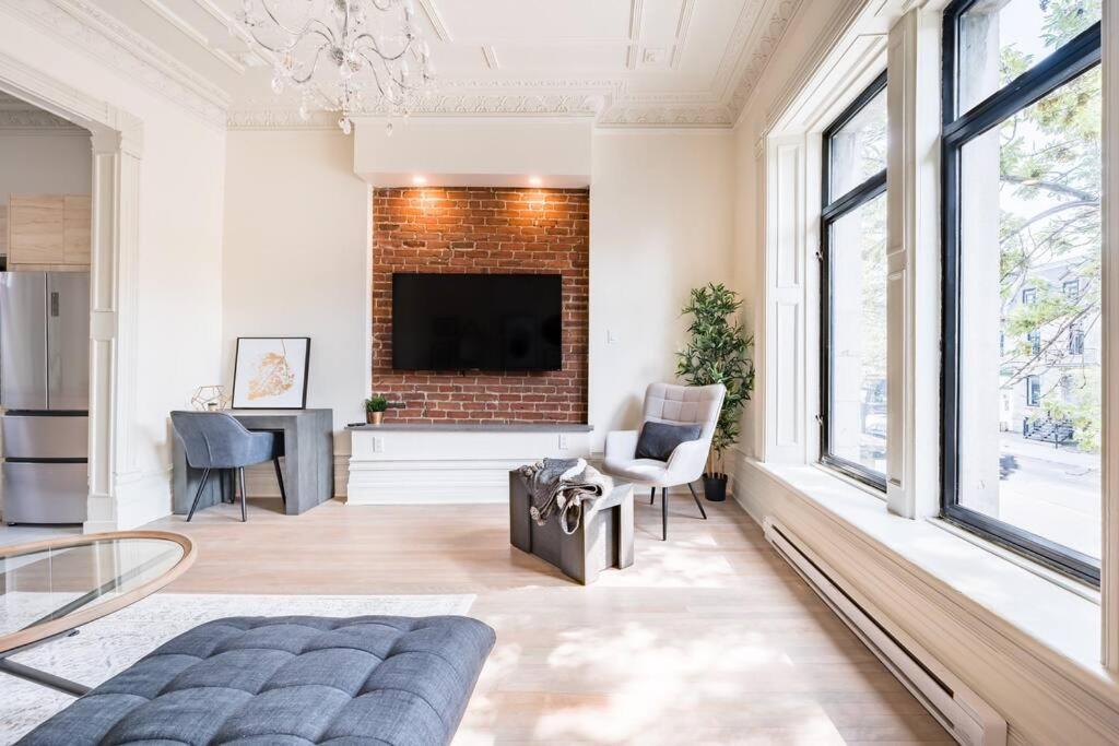 Montreal Styled 2 Bedroom Apartment On St-Denis Street المظهر الخارجي الصورة